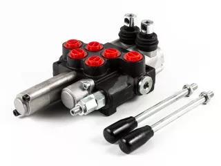 2-Wege-Hydrauliksteuerblock (mit Schwimmstellung) 40L/min (300 bar) (0)