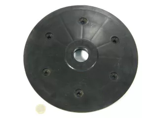 Andruckrolle Halbscheibe (7074.1b) (25mm Reifen) für Monosem-Sämaschinen (1)