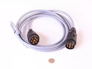 Anhänger Kabel komplett 4 m (mit 7-polig Stecker) (0)