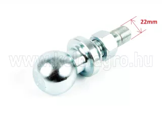 Anhängerkugelkopf (zu Ackerschiene vom Kleintraktor) M22 (0)
