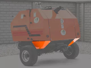 Ballenteil, RKB-850 hintere Eckabdeckung im Paar (0)