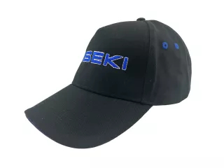 Baseballkappe mit besticktem Iseki-Schriftzug (schwarz) (0)