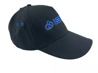 Baseballkappe mit besticktem Iseki-Schriftzug (schwarz) (2)