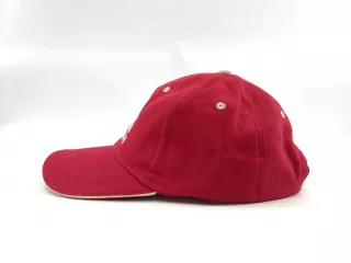 Baseballkappe mit besticktem Mitsubishi-Schriftzug (rot) (3)