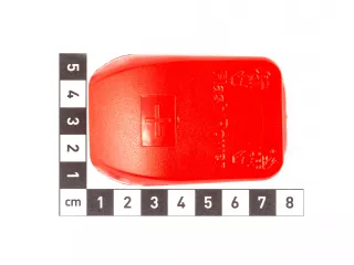 Battery terminal set, quick release type, with plastic cover (4)