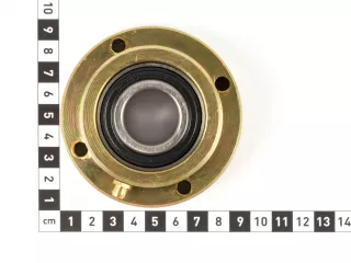 Bearing with housing for cutting height adjusting roller of EFGC flail mowers (4)