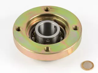 Bearing with housing for hammer shaft of EFGC flail mowers (1)