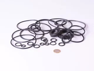 Belarus/MTZ complete steering servo repair kit (cylinder & control valve, with symerings) (0)