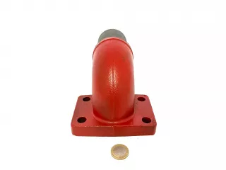 Belarus/MTZ exhaust elbow (2)