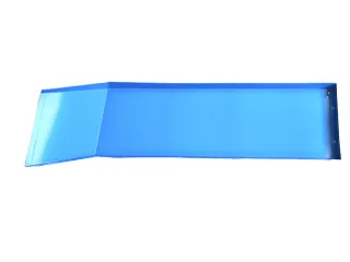 Belarus/MTZ Part rear fender for panoramic cabin, original, left, blue (2)