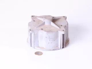 Belarus/MTZ starter brush holder lid (aluminum, Kamaz Form) (0)