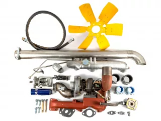 Belarus/MTZ turbo conversion kit with suction motor (90 hp) more than 50 parties, complete (UTN portioner normal version) (1)