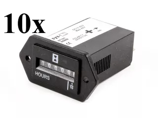 Betriebsstundenzähler, Packet von 10 Stück, SONDERANGEBOT! (0)