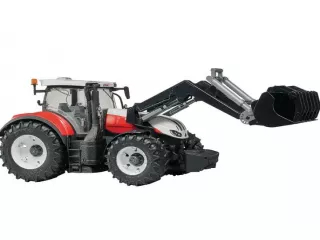 Bruder Steyr 6300 Traktor mit Frontlader (1)