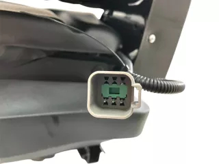 Driver's seat mechanical suspension, armrest + headrest (13)