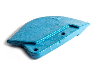 Düngerschar Verschleißeinsatz für Monosem Sämaschine, ref: 30047062 / 9157.1, AsahiParts (2)