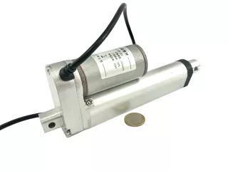 Electric quick coupler adjustment cylinder for front loader, with switch (2)