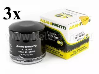 engine oil-filter for Japanese compact tractor KA-O127m, set of 3 pieces, SUPER SALE PRICE! (0)