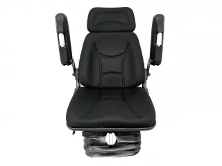 Fahrersitz mechanische Federung, Armlehne + Kopfstütze (4)