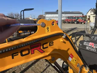 Force 317 bolzen ausleger 35mm x 145mm (3)