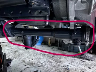 Force 325 drive shaft between engine and transmission (0)