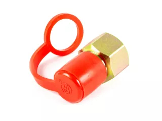 Force 435 hydraulic coupling with dust protection cover, male, for implements side (1)