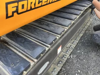 Force 470 montierbares Gummipad-Set für Metallketten (2)