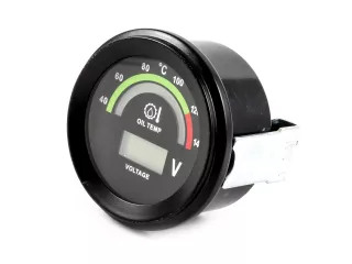Force 915 oil temperature and voltage measuring clock (0)