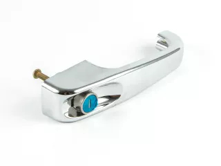 Force wheel loader door handle and lock (0)