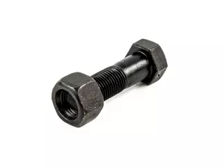 Force wheel loader drive shaft bolt and nut (1)