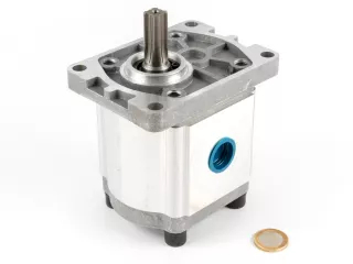 Force wheel loader hydraulic pump for transmission (4 bolts version) (5)