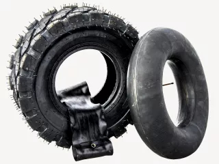 Force wheel loader tyre with inner tube and protective belt (0)