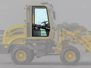 Force wheel loader window glass, right door (1)