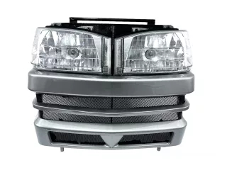 Frontgrill mit Scheinwerfern für Iseki AT25 japanischen Kompakttraktor, gebraucht (0)