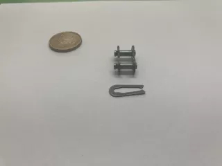 Gerades Verbindungsglied der Rollenkette1/8