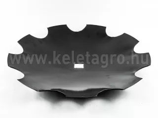 Harrow disc, 460mm, notched, (boron steel) AsahiParts, set of 10 pieces (1)
