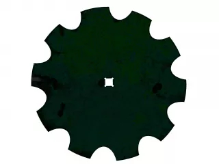 Harrow disc 510mm (30x30), notched (4mm), (boron steel) AsahiParts, SUPER PRICE! (1)