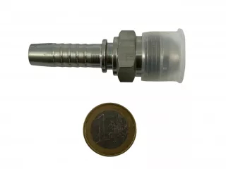 Hydraulic hose external thread pipe connector, 3/4