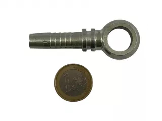 Hydraulic hose eye connector 1/4