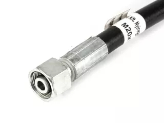 Hydraulic hose M20x1,5x600 mit 90°-Winkel (2)