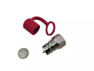 Hydraulic quick coupling 1/2