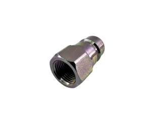Hydraulic quick coupling 1/2