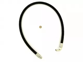Hydraulic rubber hose M18x1,5 L=1200,and 90° end fittings (0)