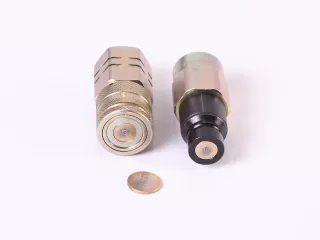 Hydraulische Schnellkupplung in Paaren 5/8 interner Thread (Italienisch)  (2)