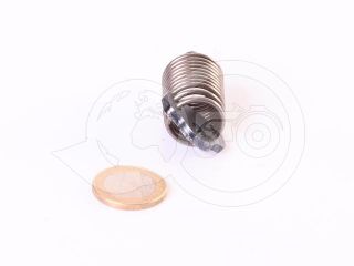 Belarus/MTZ feeder control spring + pin (traditional feeder UTN) (2)