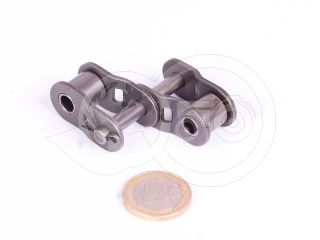 12B-2 roller chain bent connecting duplex Quattro Rull eye (one eye) 3/4