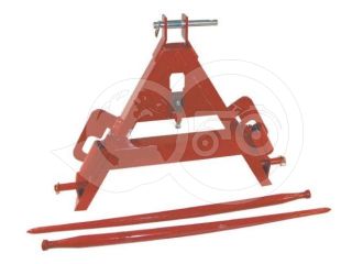 Bale carrier fork, with 3 point suspension (0)
