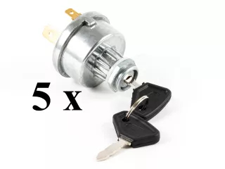 Ignition and glow switch for tractors, set of 5 pieces, SPECIAL OFFER! (0)