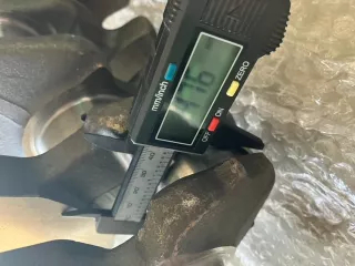 Iseki E3CC-009384 Kurbelwelle, gebraucht (10)