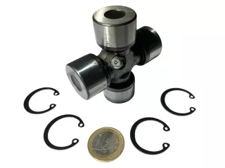 Kreuzgarniture für Gelenkwelle 25x63,8 mm, außere Seegerring, für japanischen Kleintraktoren, SONDERPREIS! (0)